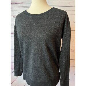 American Eagle‎ Pullover Sweatshirt Small Tinsel Metallic Ugly Christmas Y2K 90s